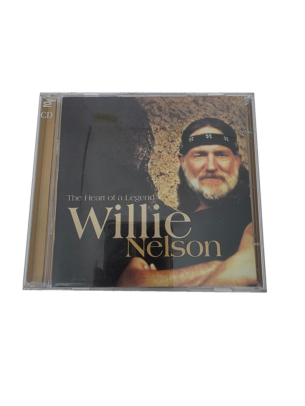 Willie Nelson The Heart of a Legend 2-CD Compilation Album Madacy Country Music